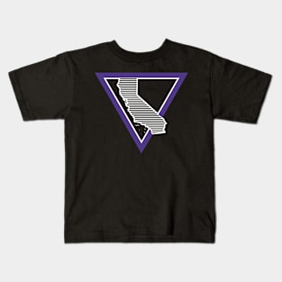 california retro triangle Kids T-Shirt